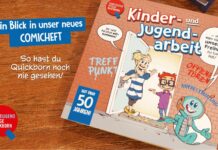 Ein Comic-Heft zur Jugendarbeit in Quickborn