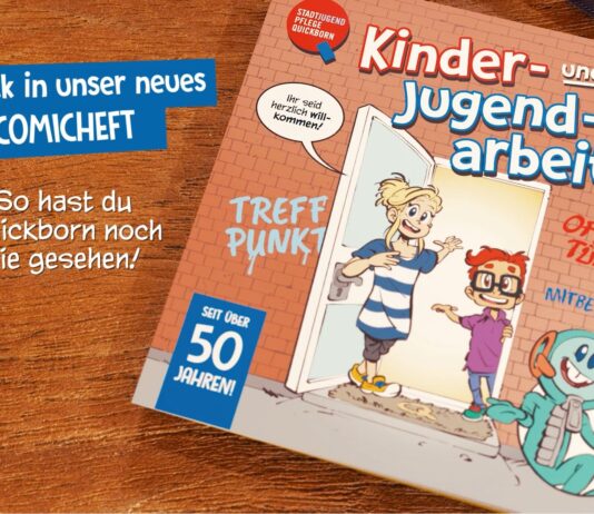 Ein Comic-Heft zur Jugendarbeit in Quickborn